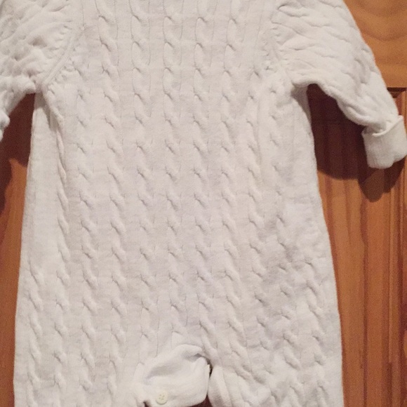 🐶 sz 9 mo cable knit ✅ COTTON worn once EUC - Picture 5 of 7